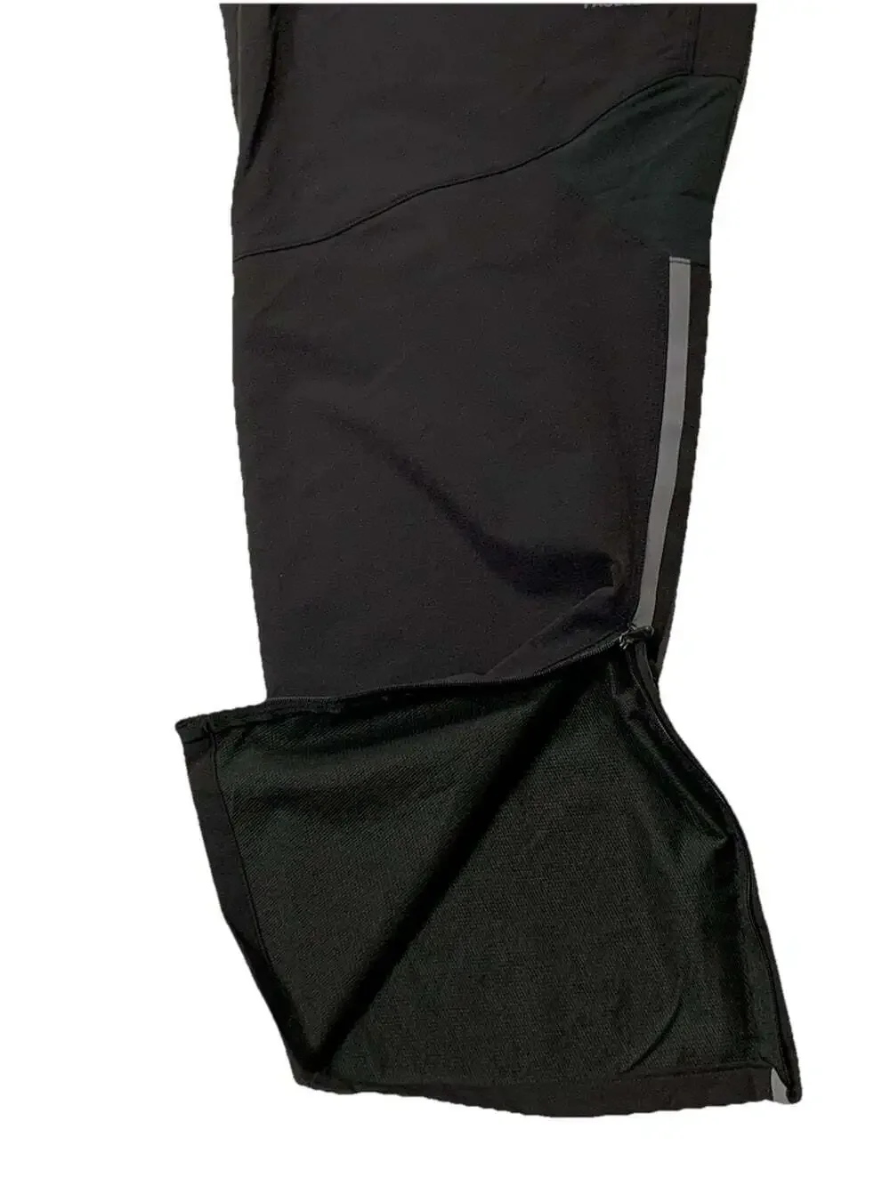 The North Face Men’s XXL Softshell Hiking Pants Black Zip Leg Reflective